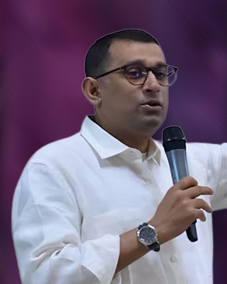 Pastor Gigi Zachariah (Senior Minister, PMGC Palayam English)